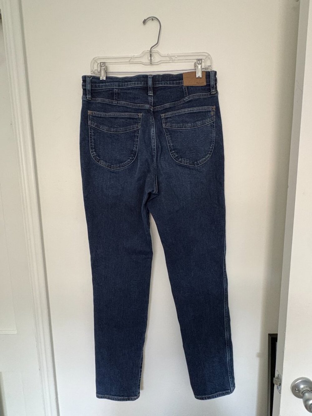 Madewell Size 28T Women 32" Inseam The Perfect Vintage Blue Denim Logo Tag Jeans